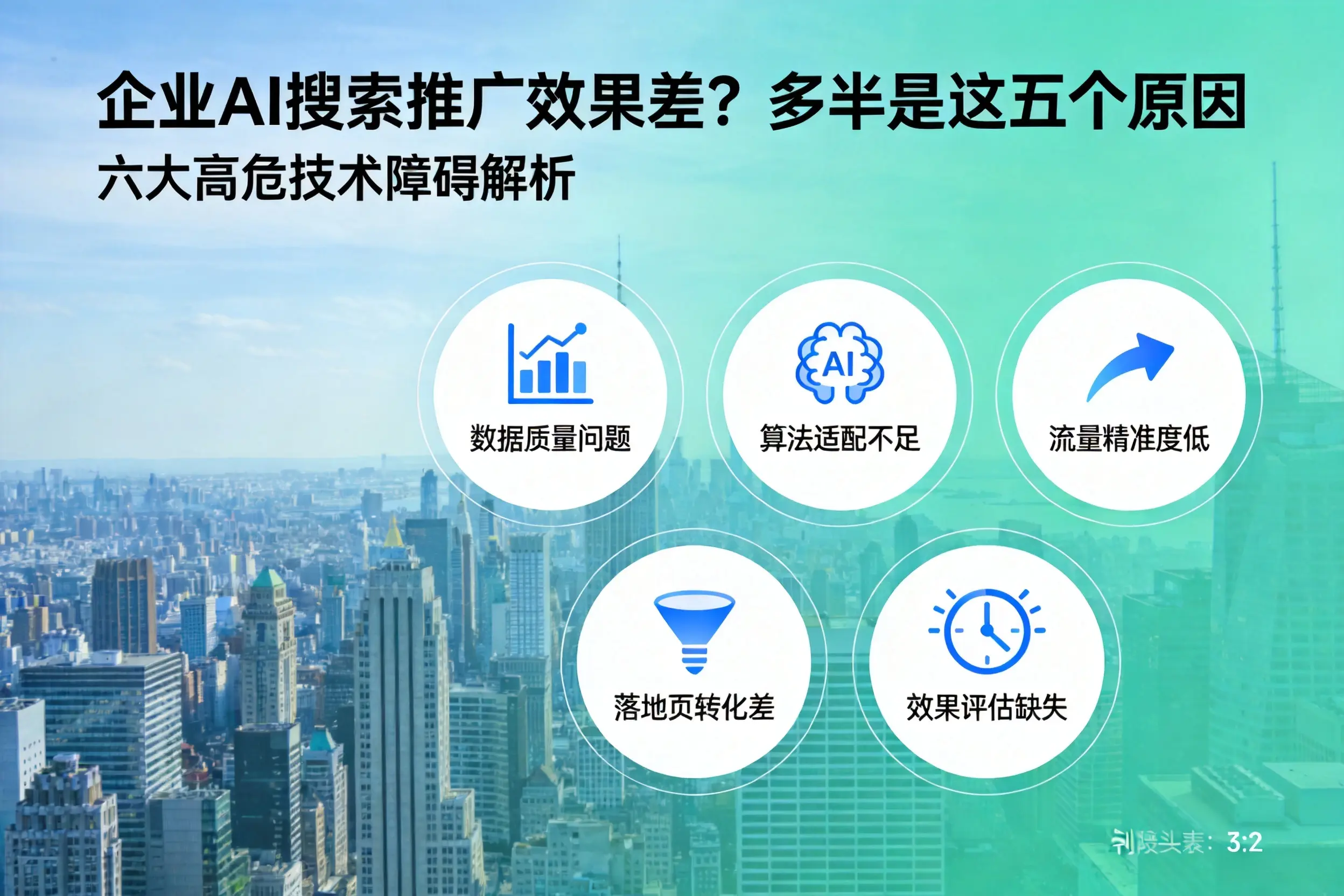 通河企业AI搜索推广效果差?多半是这五个原因
